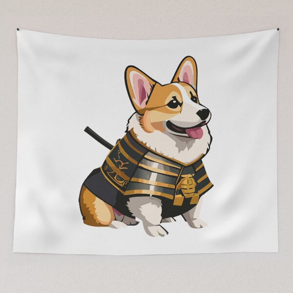 Item preview, Corgi The Samurai designed and sold by Corgi-at-night.