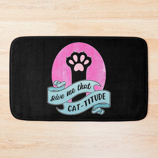 Item preview, Give Me That Cattitude Cat Paw Cat Pun designed and sold by ObsidianDaz.