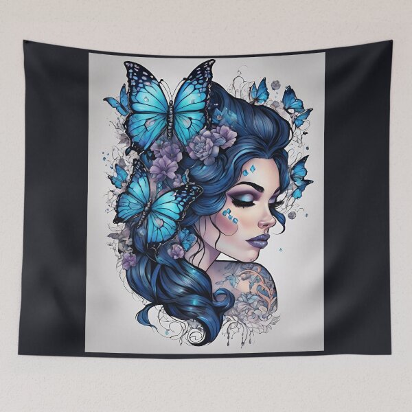 Item preview, Butterflies and Eyeshadow designed and sold by SilverSunStudio.