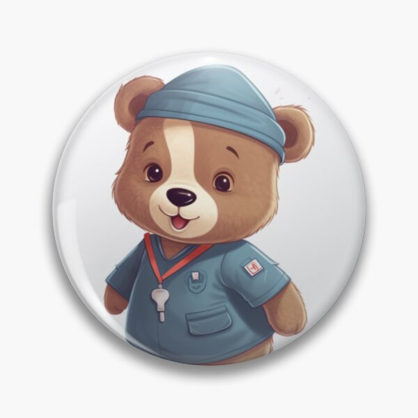Item preview, Nurse Bear - Boo designed and sold by Highlandkings.