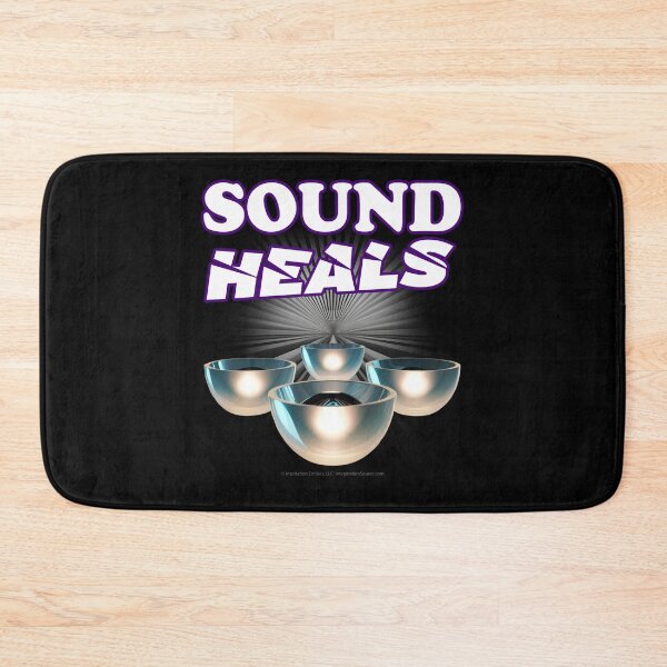 Item preview, Sound Heals-Crystal Bowls For DARK Backgrounds designed and sold by The Imagination Source™.