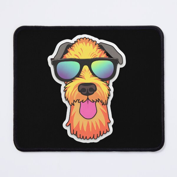 Item preview, Airedale Terrier in Cool Sunglasses designed and sold by CUTEDOGGIEZ.