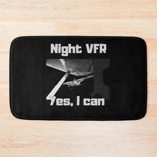 Item preview, Night VFR Yes I can designed and sold by youraircraftart.