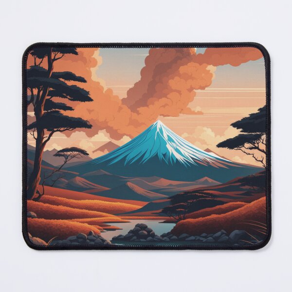 Item preview, Volcano View with Trees designed and sold by Secondearth.