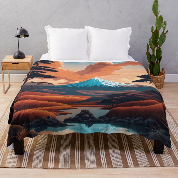 Item preview, Volcano View with Trees designed and sold by Secondearth.