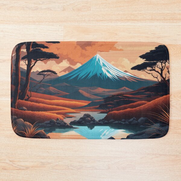 Item preview, Volcano View with Trees designed and sold by Secondearth.