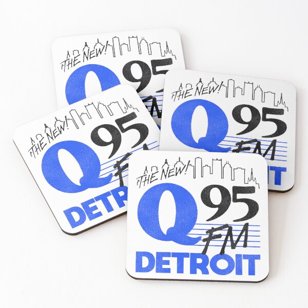 Item preview, Retro Q 95 FM / 90s Detroit Radio Station designed and sold by ourkid.
