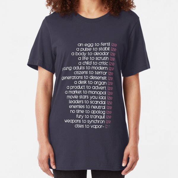 Ize of the world Slim Fit T-Shirt