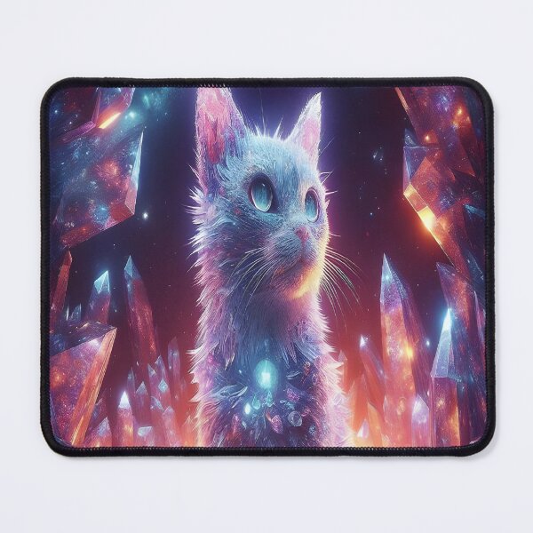 Item preview, Glass cat designed and sold by saly55887.