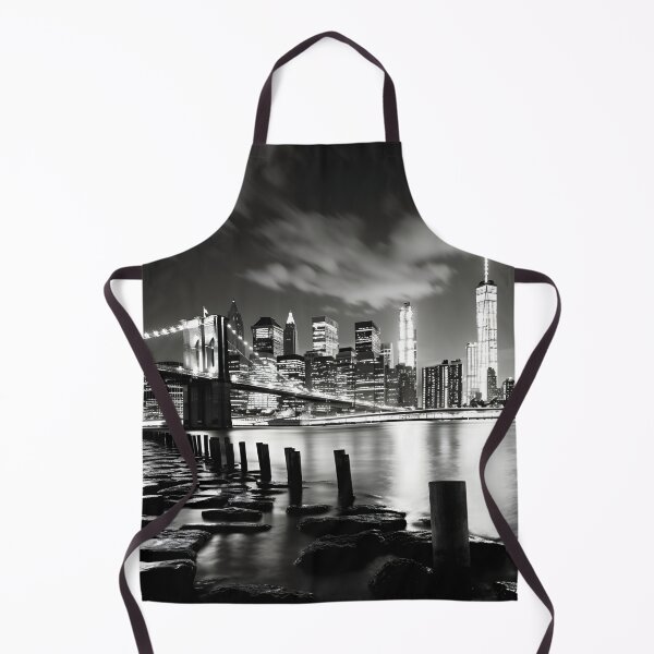 Item preview, skyline view of manhattan from brooklyn print designed and sold by dcrc.