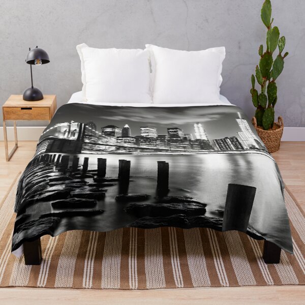 Item preview, skyline view of manhattan from brooklyn print designed and sold by dcrc.