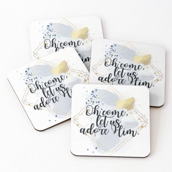 Item preview, Oh Come Let Us Adore Him designed and sold by Jinester.