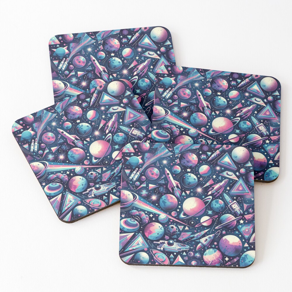 Item preview, Coasters (Set of 4) designed and sold by DoggoTankDesign.
