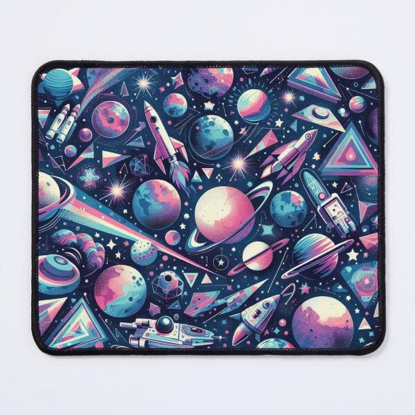 Item preview, Colorful Space Pattern designed and sold by DoggoTankDesign.