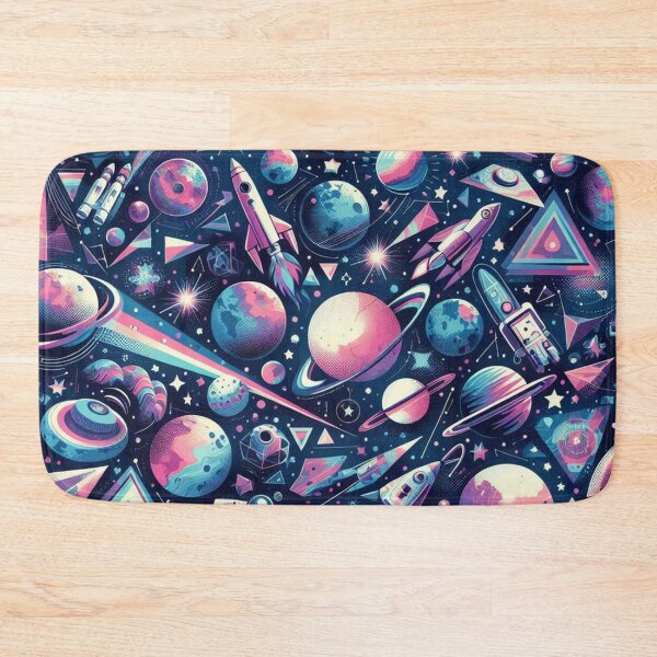 Item preview, Colorful Space Pattern designed and sold by DoggoTankDesign.