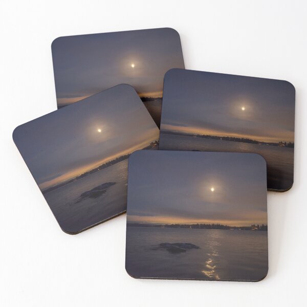 Item preview, Moonshine lakescape.. Full moon November 2023 designed and sold by Jouko Lehto Photography.