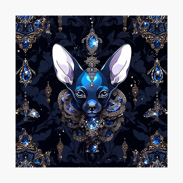 Item preview, Jewelled Sphynx designed and sold by Nocturne  Paws.