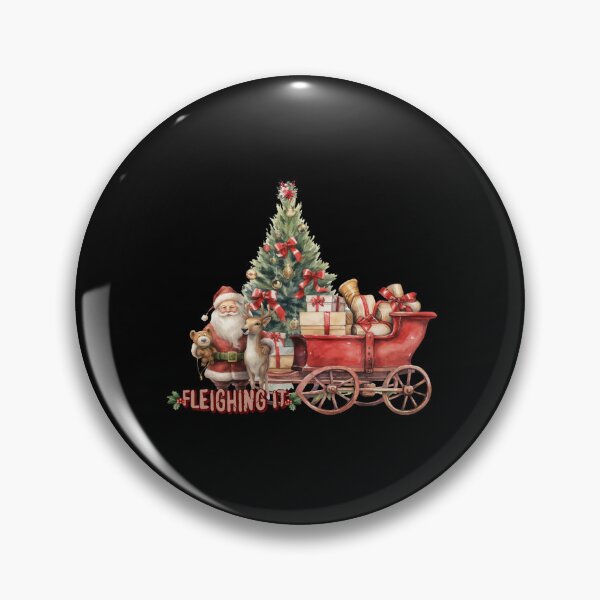Item preview, Santa And Friends - 'Fleighing It' designed and sold by TeesFashion.
