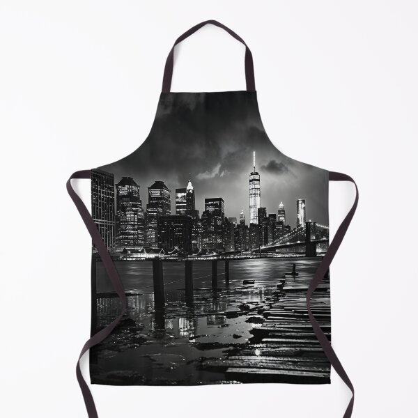Item preview, skyline view of manhattan from brooklyn print designed and sold by dcrc.
