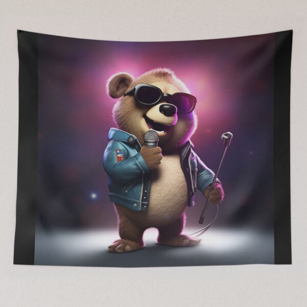 Item preview, Rap Bear - Bristle designed and sold by Highlandkings.