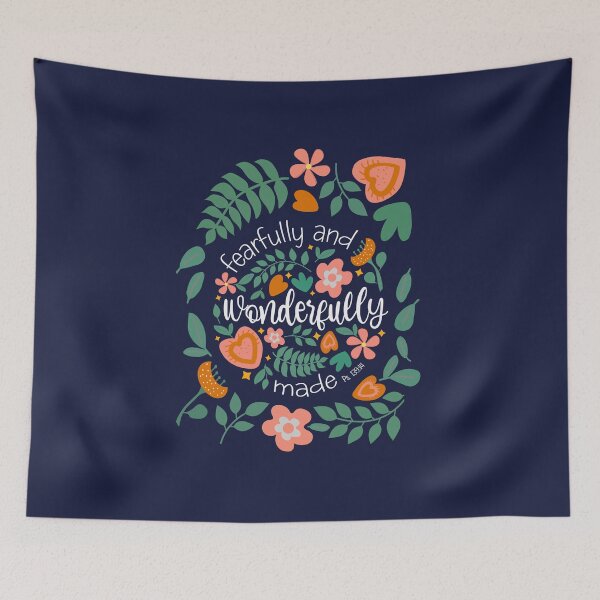 Item preview, Fearfully And Wonderfully Made Psalm 139:14 designed and sold by amazingjoy.