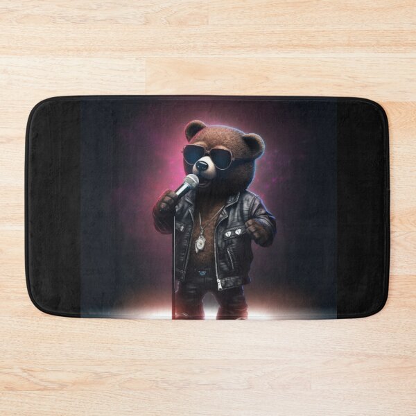 Item preview, Rap Star Bear - Beanie designed and sold by Highlandkings.