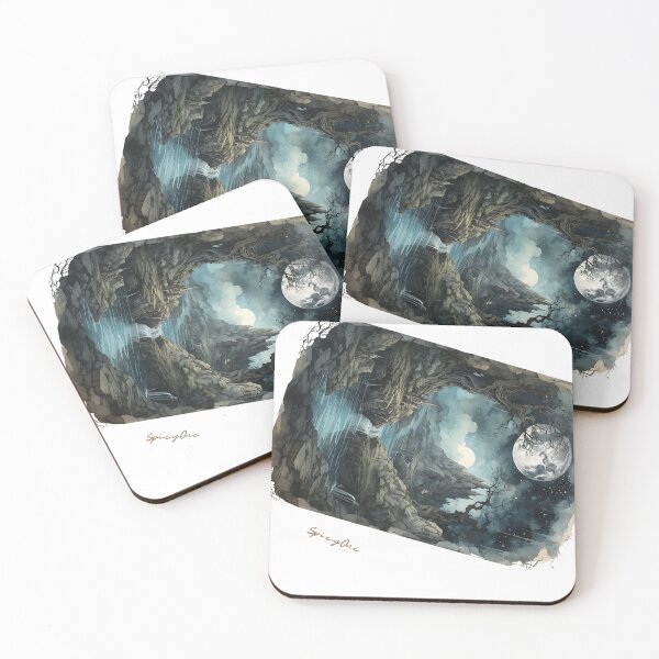 Item preview, Moon Scenery Horrible view designed and sold by SpicyOne.