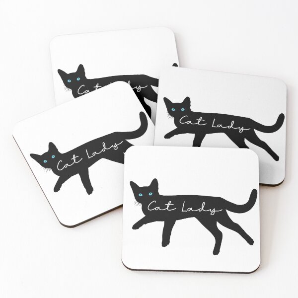 Item preview, Cat Lady in Silhouette designed and sold by Carleah Unique.