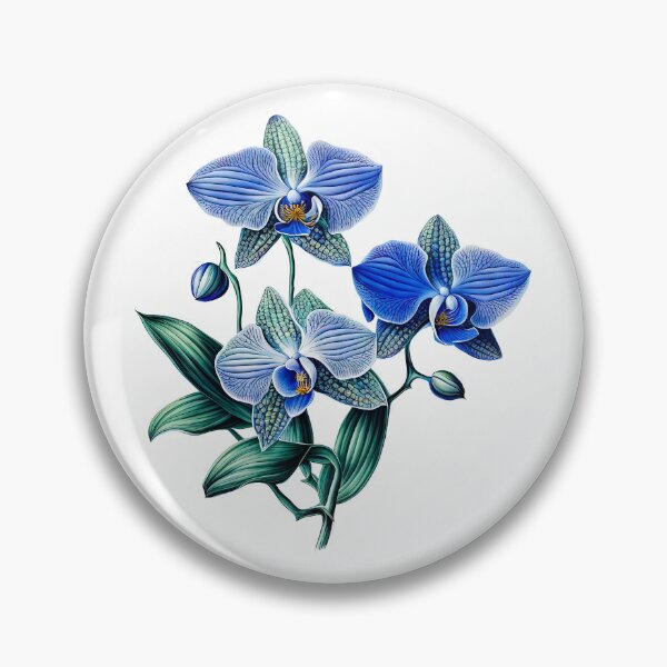 Item preview, Beautiful Blue Phalaenopsis Orchid  designed and sold by LanaGustavsson.