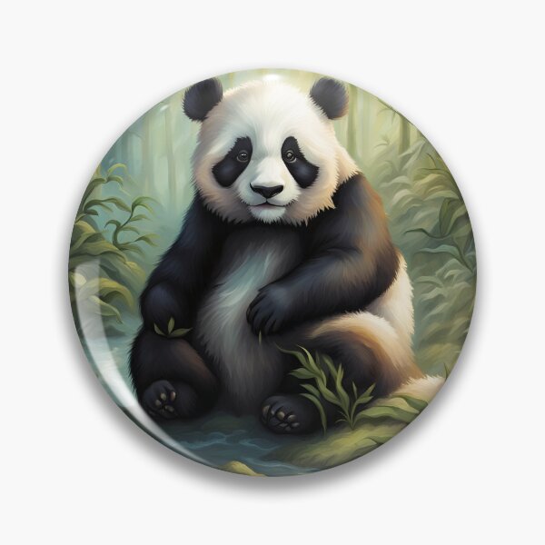 Artikelvorschau, Panda im Wald entworfen und verkauft von dedoma.