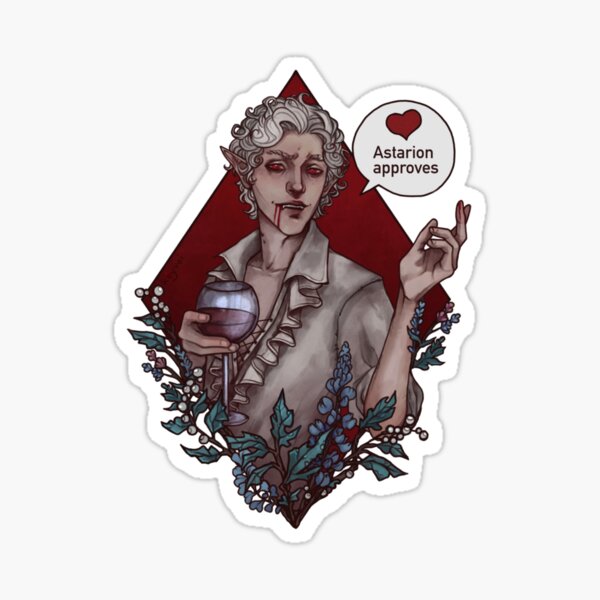 Item preview, Vampire approves - Astarion designed and sold by dndnerdout.