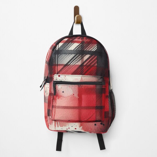 Item preview, Red Tarten Watercolor Pattern designed and sold by DoggoTankDesign.