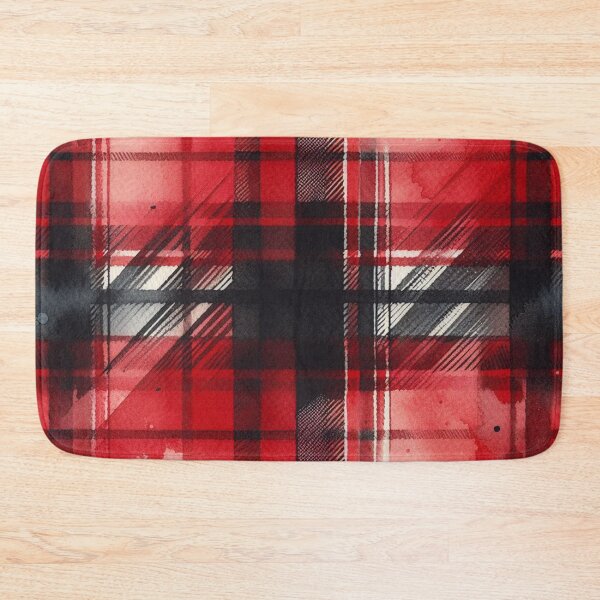 Item preview, Red Tarten Watercolor Pattern designed and sold by DoggoTankDesign.