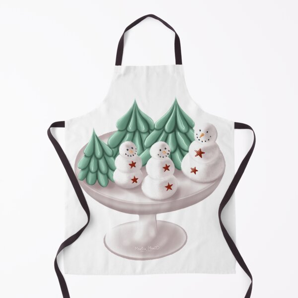 Item preview, Bizet in the shape of snowmen and Christmas trees designed and sold by Maria Monid.