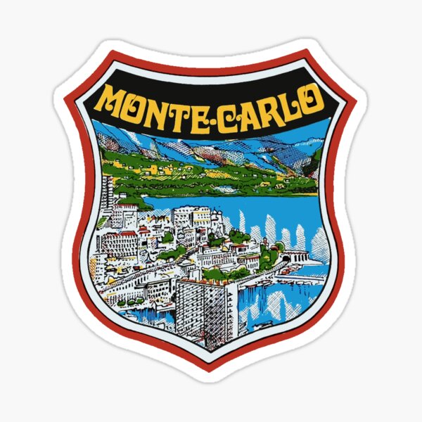 Vista previa del artículo con la obra «Montecarlo Francia», diseñado y vendido por Decal Mania.