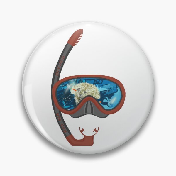 Item preview, Red Sea Diving Mask designed and sold by Holly Krill.