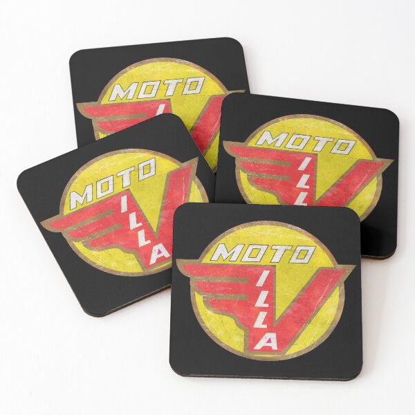 Item preview, Moto Villa. Retro Badge designed and sold by Rapaz Designs.