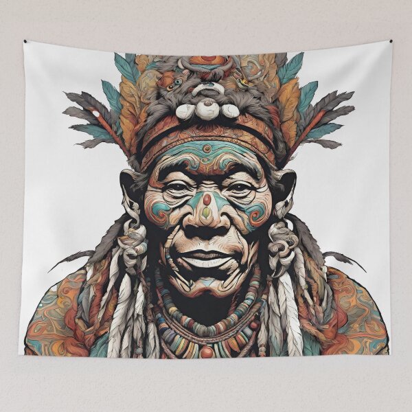 Item preview, African warrior designed and sold by StyleSketch.