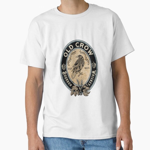 Item preview, Old Crow Bourbon Whiskey t-shirt  designed and sold by sharkhuntertees.