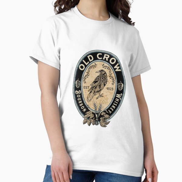 Item preview, Old Crow Bourbon Whiskey t-shirt  designed and sold by sharkhuntertees.