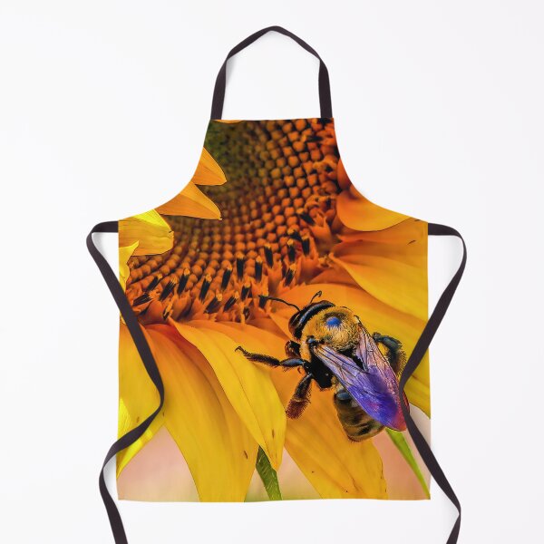 Item preview, Bee on Sunflower designed and sold by Mista Vista Photos.
