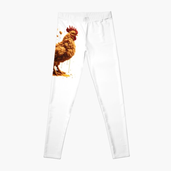 Chicken on sale print leggings