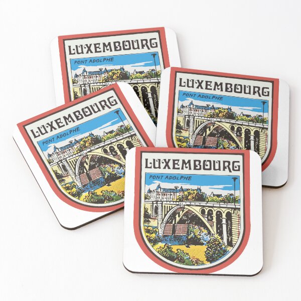 Item preview, Luxembourg Decal  designed and sold by Decal Mania.