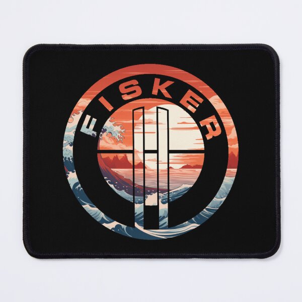 Item preview, Fisker Ocean Logo Sunset Waves designed and sold by Bjammer.