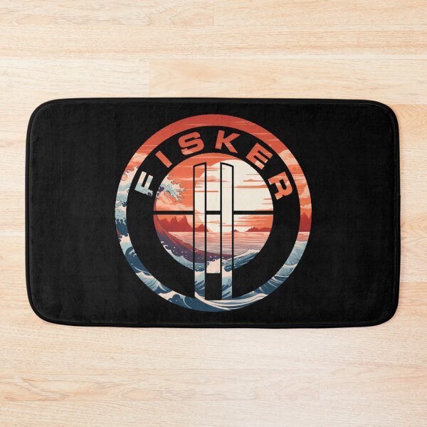 Item preview, Fisker Ocean Logo Sunset Waves designed and sold by Bjammer.