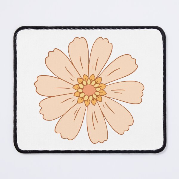 Item preview, Yellow Retro Rounded Flower designed and sold by shoppnow1.