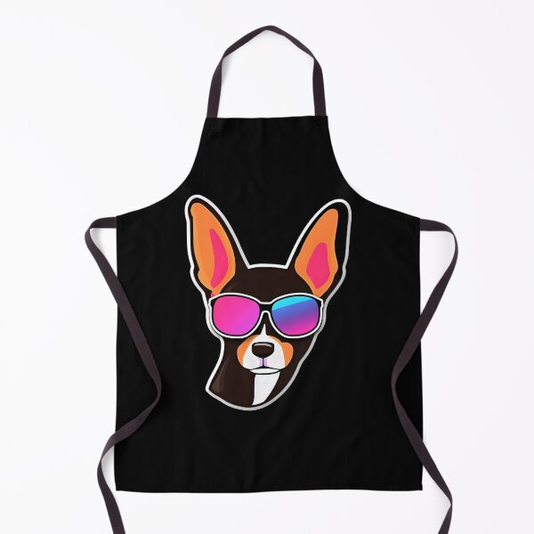Item preview, Basenji in Cool Sunglasses designed and sold by CUTEDOGGIEZ.
