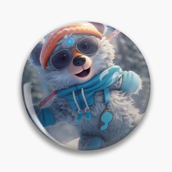 Item preview, Oso de esquí - Blizzard designed and sold by Highlandkings.
