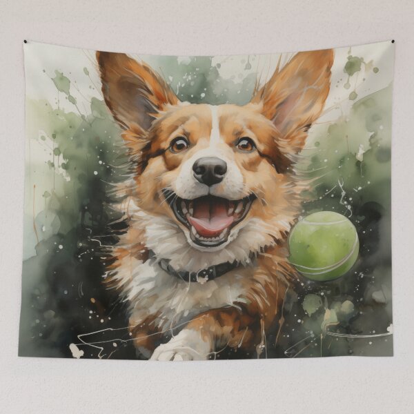 Item preview, Corgi Ball Obsession designed and sold by TentacleTribe.
