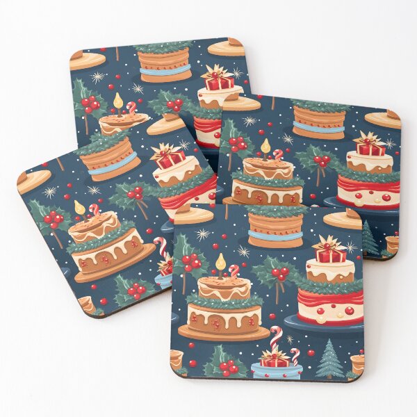 Item preview, Sweet Treats and Pastries Xmas Seamless Digital Paper V.II designed and sold by ShioriArt Design.